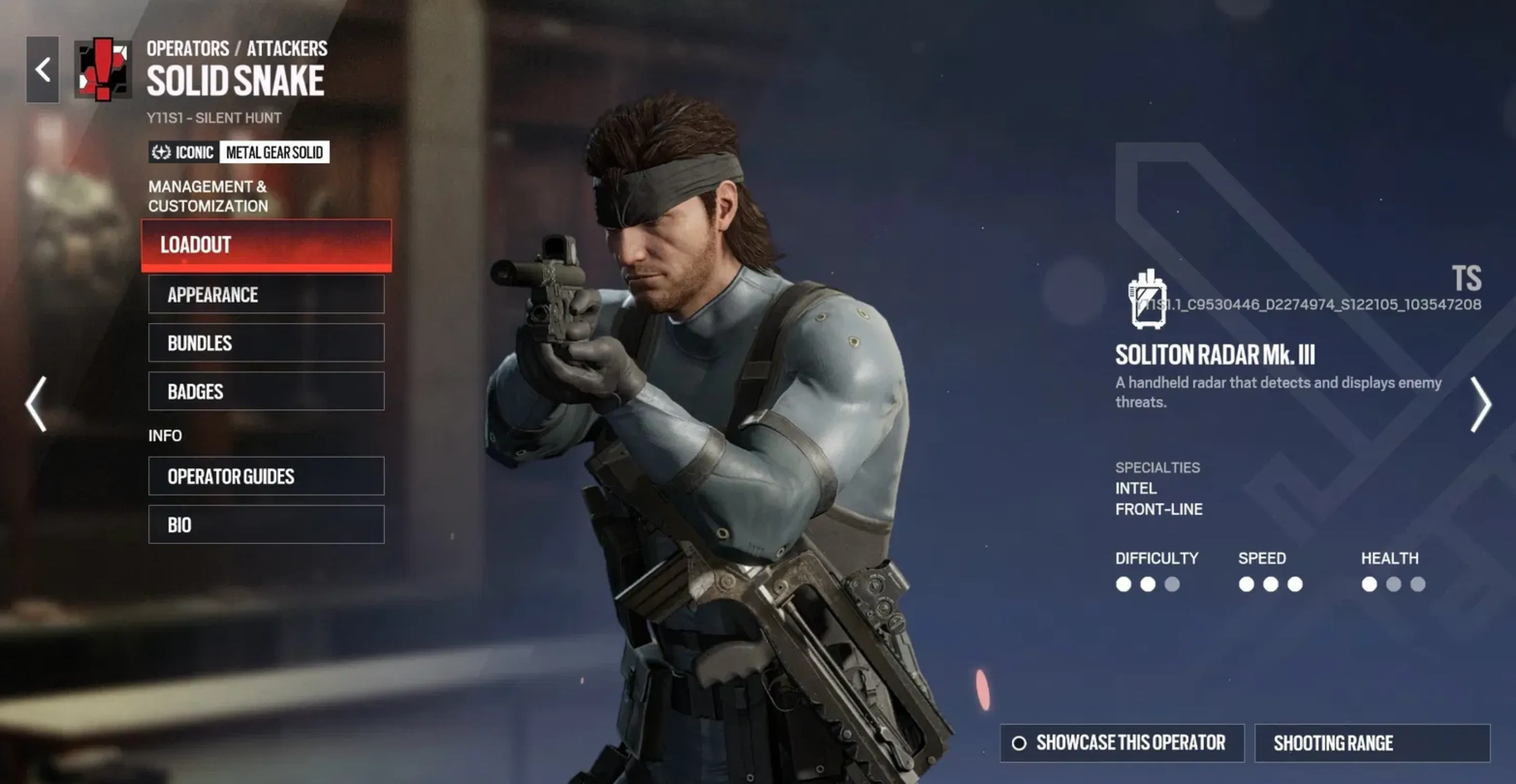solid snake best loadout